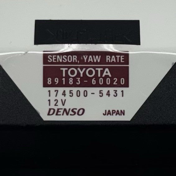 89183-60020 / 89183 60020 / 8918360020 08-14 Lexus IS F Stability Yaw Rate Sensor Module 89183-60020 OEM
