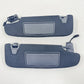 BU5A-00014-DA / BU5A 00014 DA / BU5A00014DA 24-25 Ford Mustang GT Left & Right Front Sunvisor Sun Visor Shade Pair Black