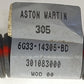6G33-14305-BD / 6G33 14305 BD / 6G3314305BD 07-17 ASTON MARTIN VANTAGE POSITIVE BATTERY CABLE WIRING WIRE HARNESS PAIR O