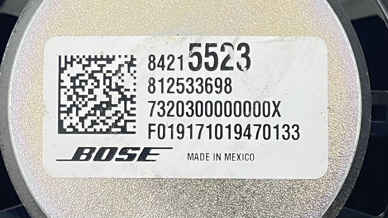 84215523 / 8421 5523 16-24 CHEVROLET CAMARO ZL1 SS LEFT OR RIGHT REAR QUARTER PANEL BOSE SPEAKER OEM