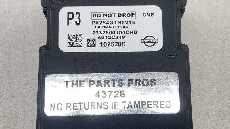 284G3-9FV1B / 284G3 9FV1B / 284G39FV1B 22-25 NISSAN Z FRONT WINDSHIELD LANE KEEP LANE DEPARTURE CAMERA WITH COVER OEM