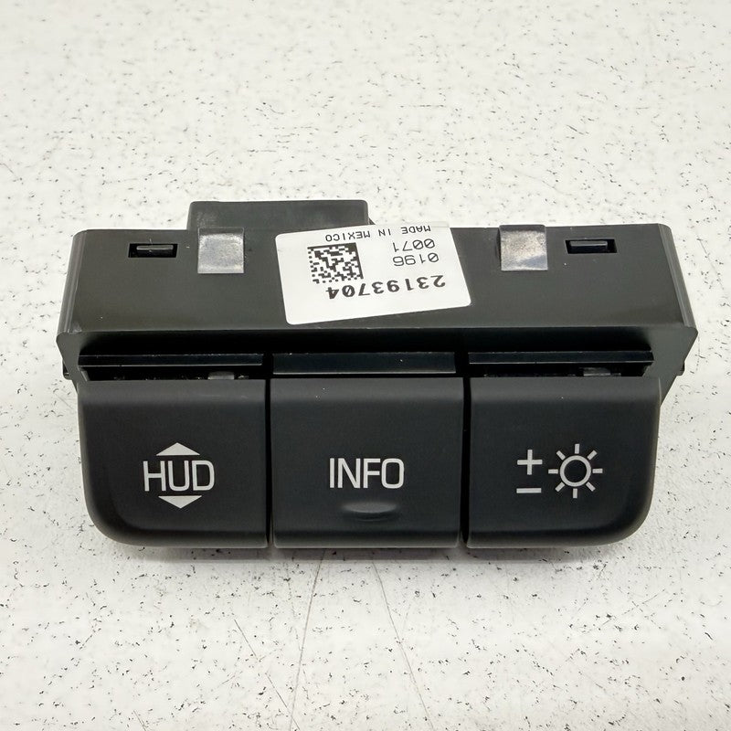 16-24 Chevrolet Camaro Head Up Display HUD Info Control Switch 2319370