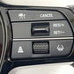 77901-T20-H020A / 77901 T20 H020A / 77901T20H020A 2024 ACURA INTEGRA TYPE S STEERING WHEEL LEATHER BLACK WITH RED STITCH