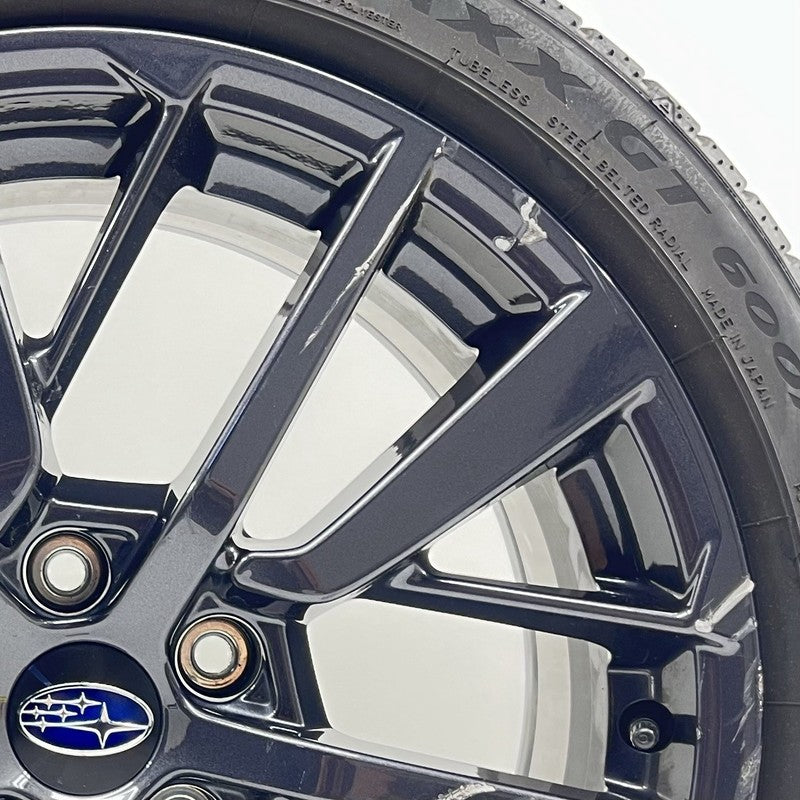 28111VC040 22-25 Subaru WRX Wheel Rim With Tire 18x8.5 +55 Offset 28111VC040 Factory OEM