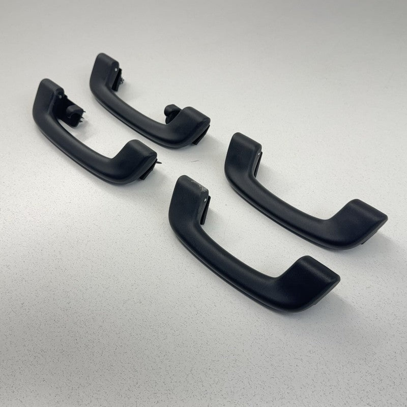 11-16 BMW M5 528 535 550 F10 Interior Headliner Roof Grab Handle Set Black OEM