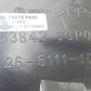 63842-6GP0A / 63842 6GP0A / 638426GP0A 23-24 NISSAN Z RIGHT FRONT REARWARD FENDER LINER SPLASH GAURD 63842-6GP0A OEM