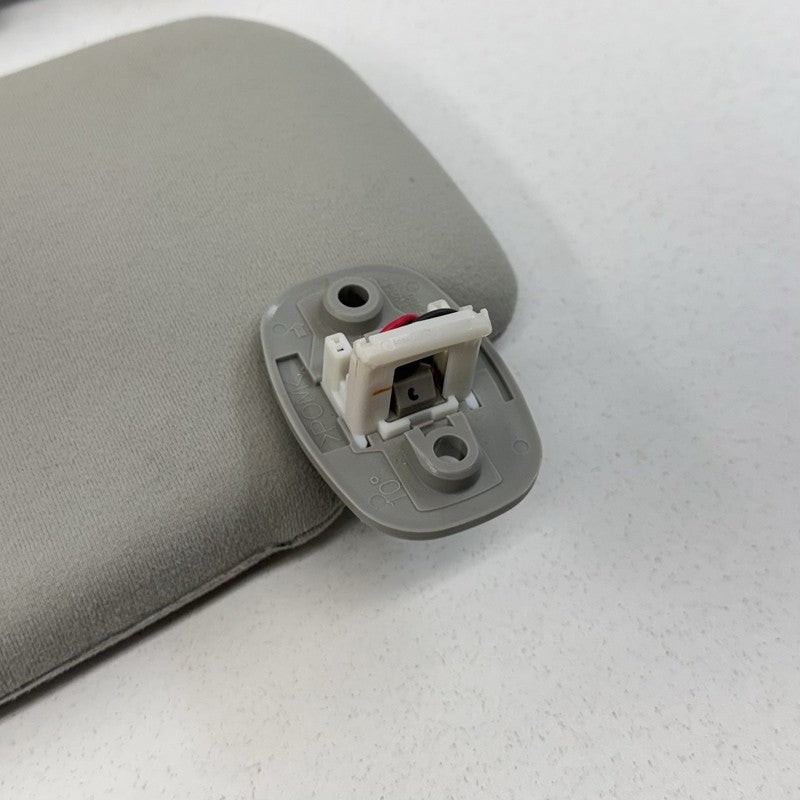 12-17 Toyota Prius V Left & Right Sunvisor Sun Visor Shade Pair Gray OEM