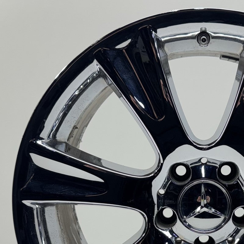 A 219 401 0502 / A2194010502 06-11 Mercedes-Benz CLS Class W219 Front Wheel Rim 18x8.5 Chrome Factory OEM