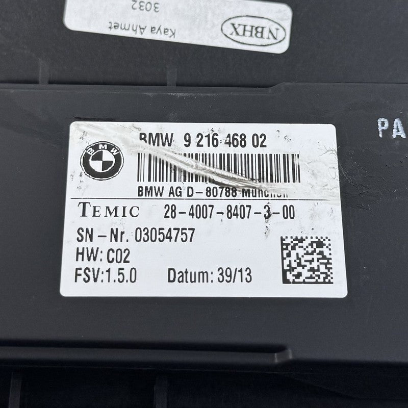 9 216 468 / 9216468 12-16 BMW M5 F10 Rear Lower Bottom Seat Cushion Cover Leather Black OEM