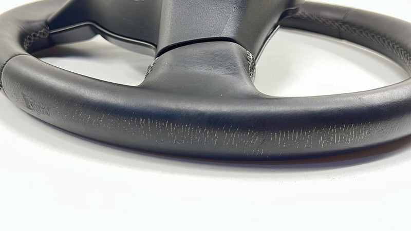 22-24 TOYOTA GR86 DRIVER STEERING WHEEL LEATHER BLACK OEM