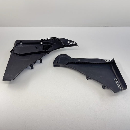 6 987 605 BMW F06 F10 F12 F13 Left & Right Engine Bay Windshield Cowl Cover Trim Pair OEM