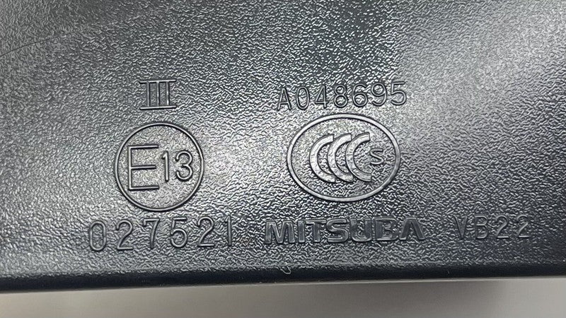 A048695 13-20 SUBARU BRZ PASSENGER RIGHT DOOR MIRROR SIDE VIEW CRYSTAL BLACK 5 WIRE OEM