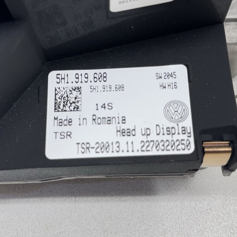 5H1-919-608 / 5H1.919.608 / 5H1 919 608 / 5H1919608 22-25 VOLKSWAGEN GOLF R MK8 DASHBOARD HUD HEADS UP DISPLAY SCREEN PR