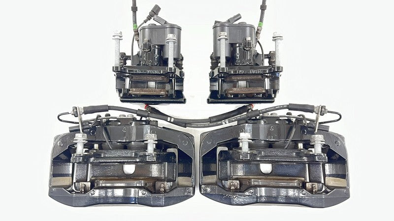 7.228.0434 / 7 228 0434 / 72280434 13-18 BENTLEY FLYING SPUR FRONT & REAR CALIPER BRAKE SET BLACK OEM