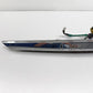 84810-4HB0A / 84810 4HB0A / 848104HB0A 14-17 Infiniti Q50 Chrome License Plate Light Trunk Trim Moulding W/ Camera OEM