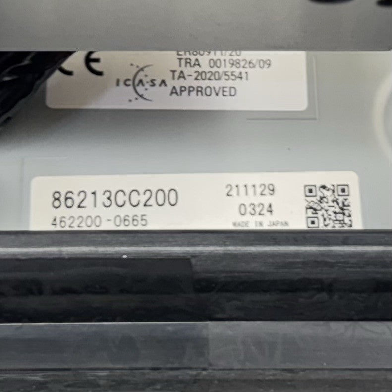 86201CC650 22-24 Toyota GR86 Touch Screen Display Screen Radio Head Unit 86201CC650 OEM