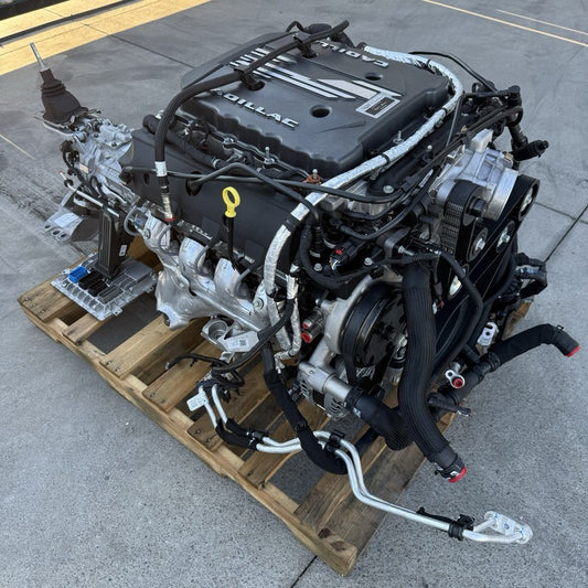LT4 With Tremec TR6060 Dropout Swap 22-25 CADILLAC CT5 V BLACKWING 6.2L LT4 ENGINE MANUAL TRANSMISSION DROPOUT OEM