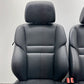 06-10 BMW M6 E63 Front Sport Seat Pair Heated Merino Black Leather OEM