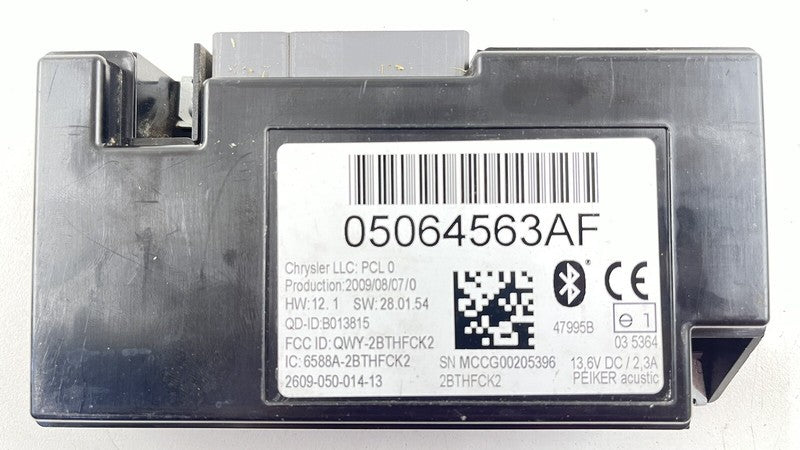 05064563AF 07-10 DODGE RAM TELEMATICS COMMUNICATION BLUETOOTH MODULE 05064563AF OEM
