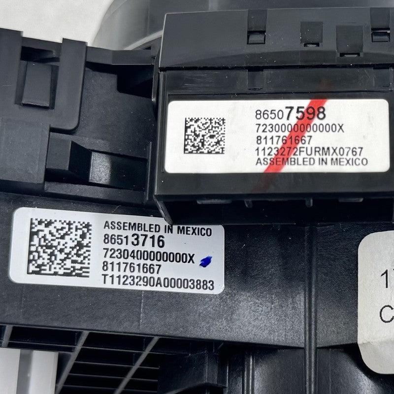 86507598 22-24 CADILLAC CT5 V BLACKWING COMBINATION SWITCH CLOCK SPRING ANGLE SENSOR OEM