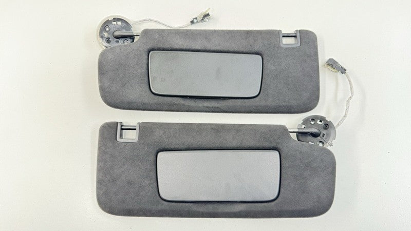 22-23 CADILLAC CT4 V BLACKWING LEFT & RIGHT SUNVISOR SUN VISOR PAIR SUEDE OEM