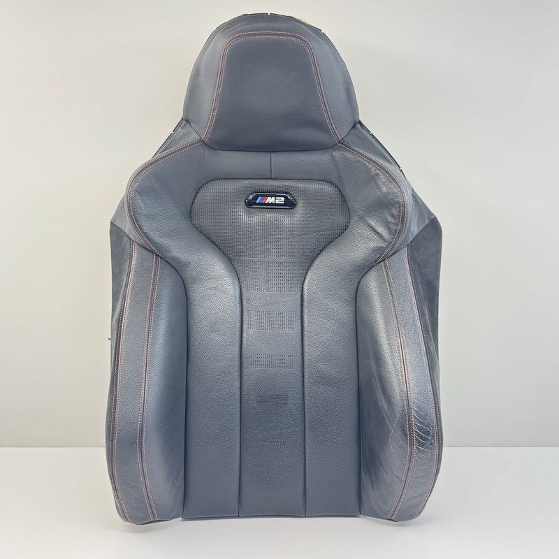 8 054 044 / 8054044 19-21 BMW M2 F87 Competition Left Front Upper Seat Cushion Cover Leather OEM