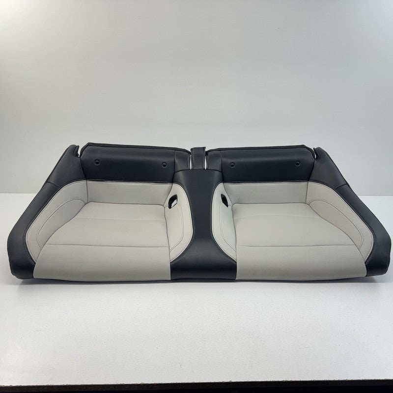 PR3B C63160 AA / PR3BC63160AA 24-26 Ford Mustang GT Premium Rear Seat Set Upper & Lower Leather Space Gray OEM