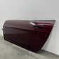 07-17 ASTON MARTIN VANTAGE DRIVER LEFT DOOR SHELL MERLOT RED OEM *NOTE*