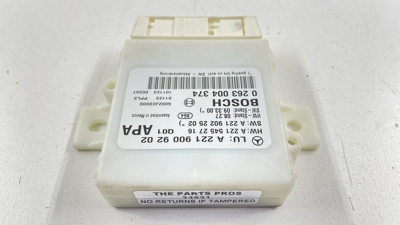 2215452716 / A2215452716 / A 221 545 27 16 2716 10-13 MERCEDES BENZ S550 W221 PARKTRONIC PARKING PARK ASSIST AID MODULE 