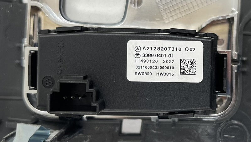 A 218 680 59 07 5907 / A2186805907 / 2186805907 12-14 MERCEDES BENZ CLS550 CENTER CONSOLE SUSPENSION SWITCH PANEL TRIM W