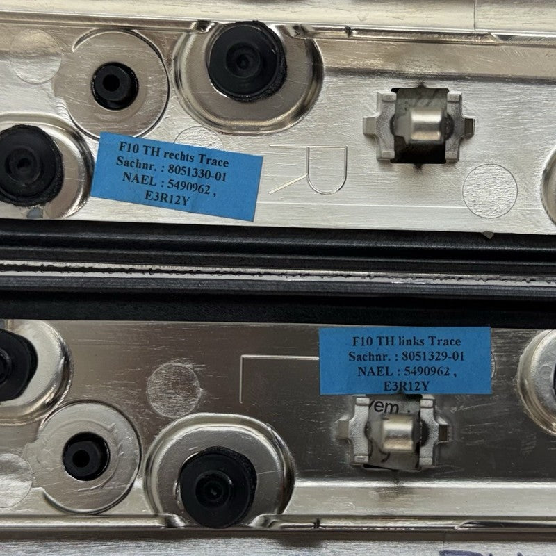 8 051 335 11-16 BMW M5 528 535 550 F10 Interior Trim Set Aluminum Silver Dash & Doors OEM