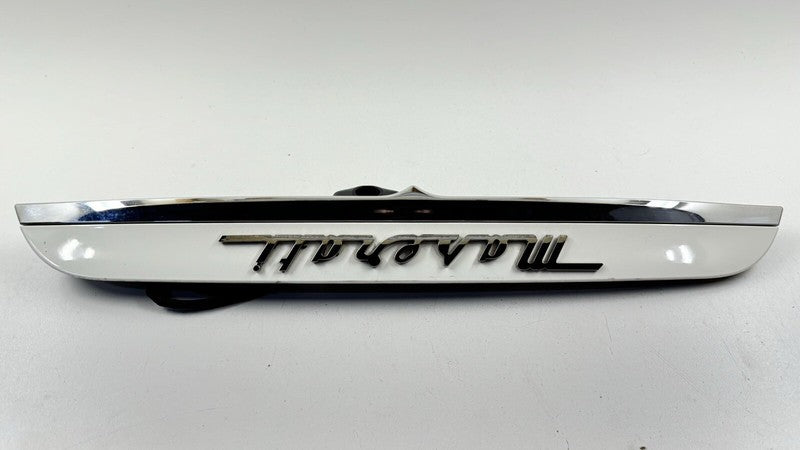 670126331 17-23 MASERATI GHIBLI REAR TRUNK GARNISH MOULDING BEZEL PANEL COVER TRIM OEM