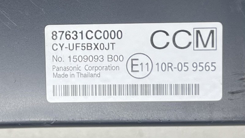 87631CC000 22-25 TOYOTA GR86 SUBARU BRZ SONAR CONTROL MODULE 87631CC000 OEM