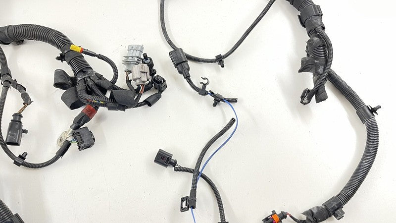 10-13 PORSCHE PANAMERA LEFT FRONT ENGINE BAY HEADLIGHT WIRE HARNESS OEM