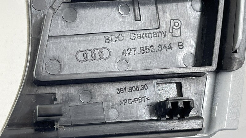 427.853.344.B / 427 853 344 B / 427853344B 11-15 AUDI R8 SPYDER PASSENGER RIGHT SIDE QUARTER PANEL INSERT COVER TRIM OEM