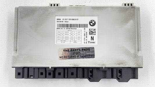 7474966 12-19 BMW M6 LEFT OR RIGHT FRONT SEAT CONTROL MODULE 7474966 OEM