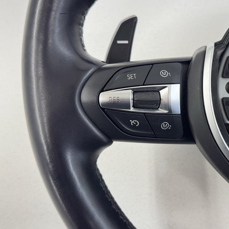 7 848 640 / 7848640 BMW M5 M6 F06 F10 F12 F13 M Sport Heated Steering Wheel W/ Paddle Shifters OEM