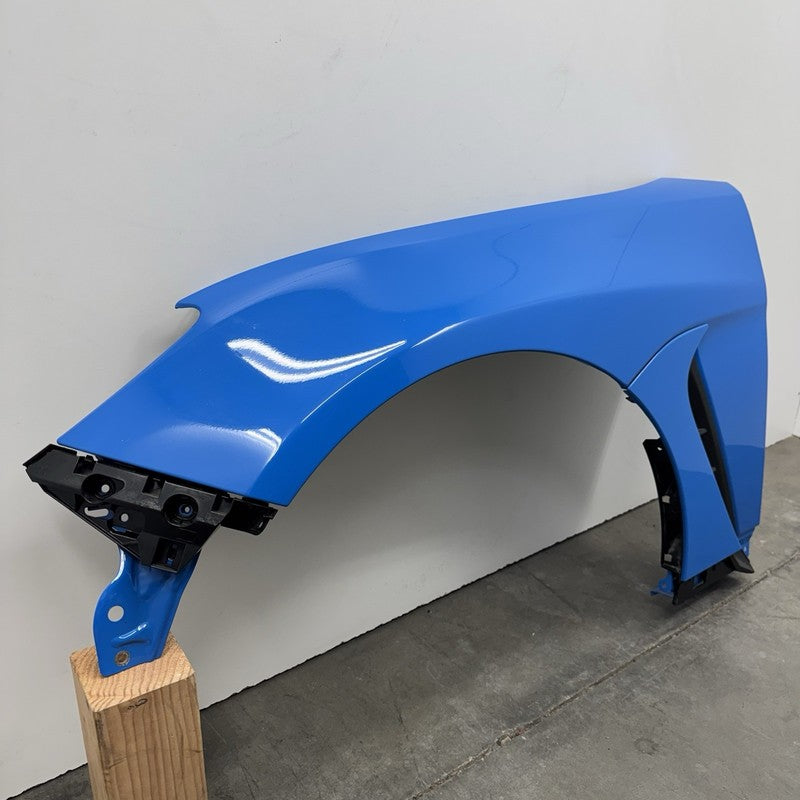 22-25 Toyota GR86 Left Front Fender Panel W/ Garnish Trim Neptune Blue OEM