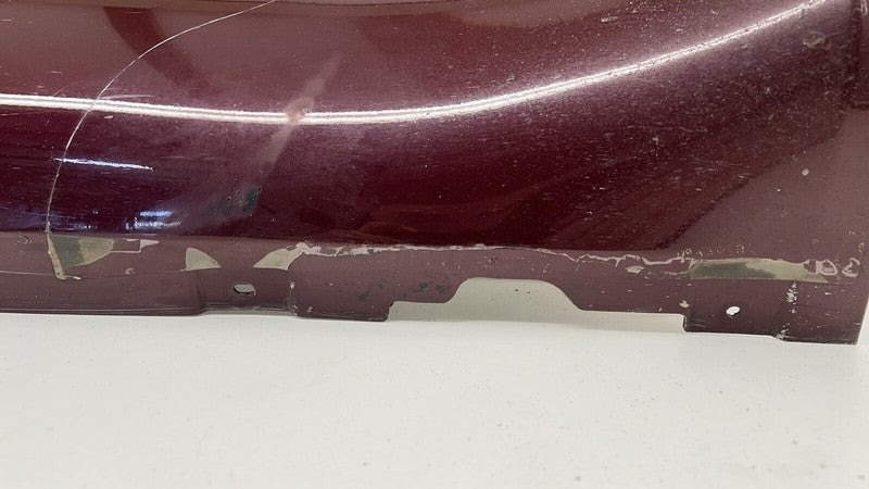 G33-10609-AJ / G33 10609 AJ / G3310609AJ 07-09 ASTON MARTIN VANTAGE LEFT SIDE SKIRT ROCKER PANEL COVER MERLOT RED OEM