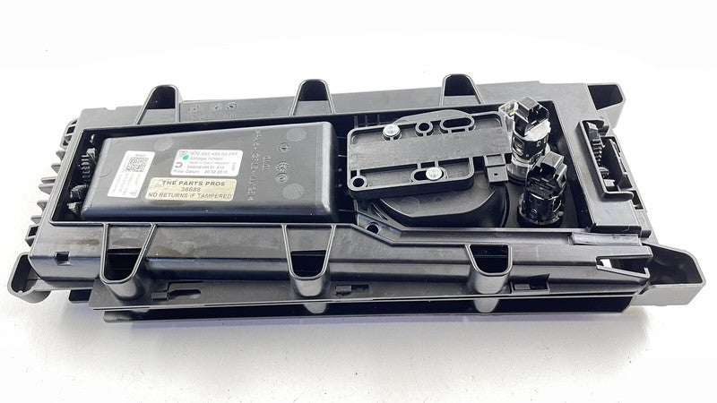 970.553.211.10 / 970 553 211 10 / 97055321110 10-16 PORSCHE PANAMERA REAR CONSOLE CUP HOLDER STORAGE COMPARTMENT TRIM OE