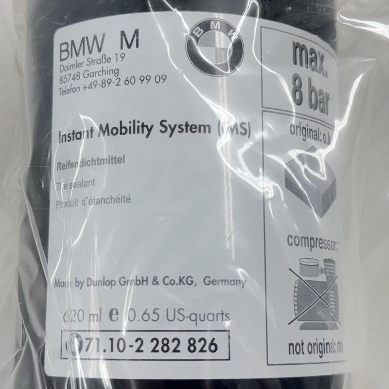 2 282 822 / 2282822 06-10 BMW M6 E63 E64 Emergency Air Compressor Tire Inflation Pump Kit OEM