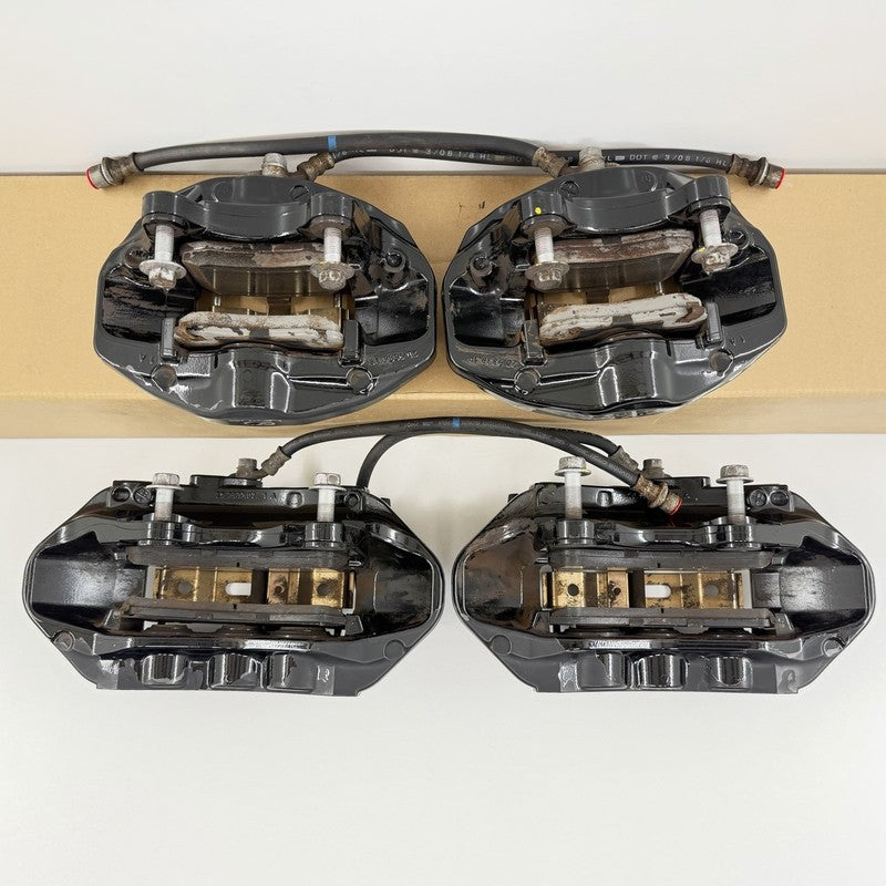 08-14 Lexus IS F Brake Caliper Brembo Set Front & Rear Black 69K Miles OEM