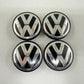 3B7 601 171 / 3B7601171 Volkswagen Passat Jetta Golf Wheel Center Cap Rim Hubcaps 3B7601171 Set of 4 OEM