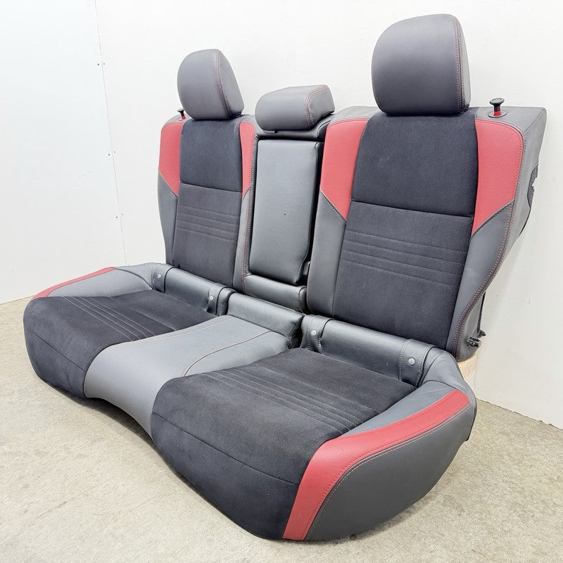 15-21 Subaru WRX STI Alcantara Rear Seat Set Upper And Lower Cushion S