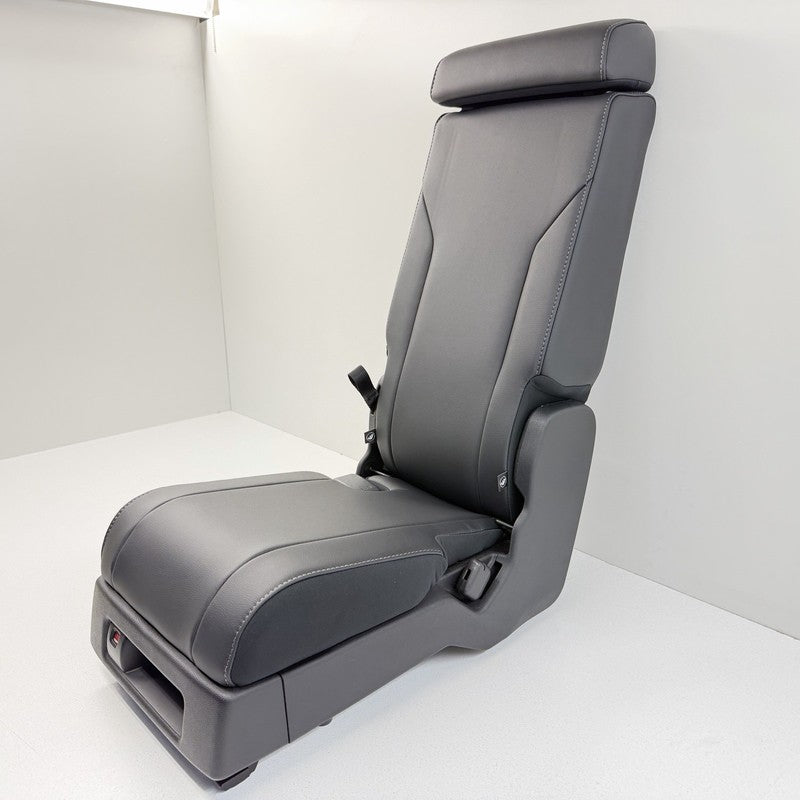 23-25 Honda Pilot Rear 2nd Row Middle Booster Seat Leather Black OEM
