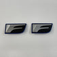 75362-53010 / 75362 53010 / 7536253010 08-14 Lexus IS F Left And Right Fender Emblem Badge Logo Pair 75362-53010 OEM