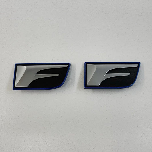 75362-53010 / 75362 53010 / 7536253010 08-14 Lexus IS F Left And Right Fender Emblem Badge Logo Pair 75362-53010 OEM