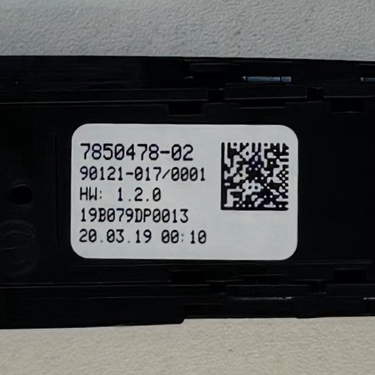 7 850 478 / 7850478 BMW M2 M3 M4 F80 F82 F87 Traction Control Switch Panel Assembly 7850478 OEM