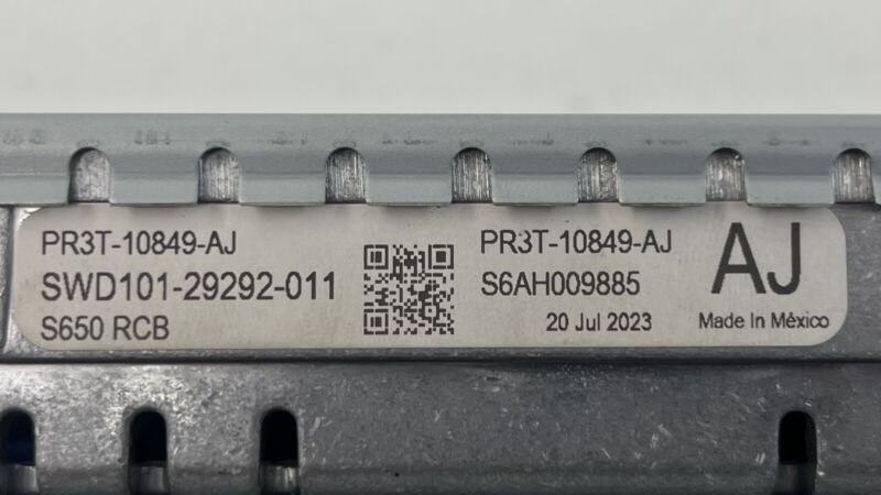PR3T-18B955-FD / PR3T 18B955 FD / PR3T18B955FD 2024 FORD MUSTANG GT SPEEDOMETER DIGITAL CLUSTER WITH MODULE SET 12.4” LC