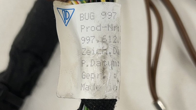 997612551Z2 05-08 Porsche 911 997 Boxster Cayman 987 Front Tub Headlight Wiring Harness OEM